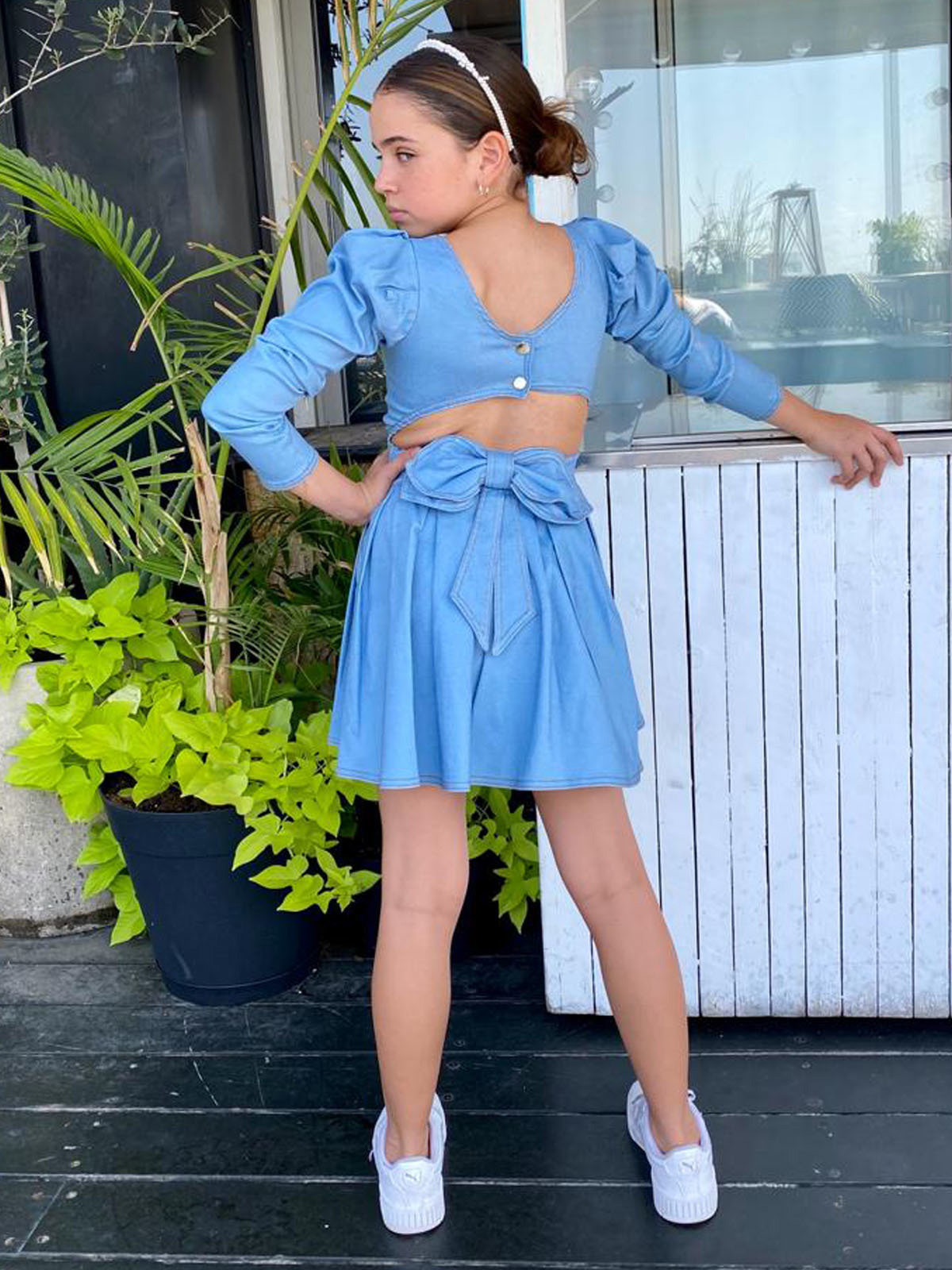 שמלת ג’ינס LIGHT BLUE