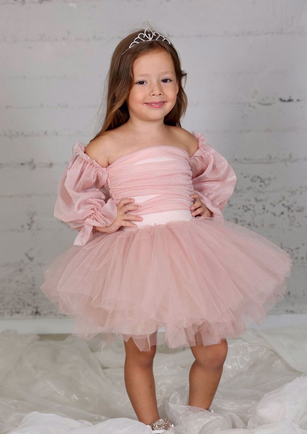 שמלת FANTASY וורוד